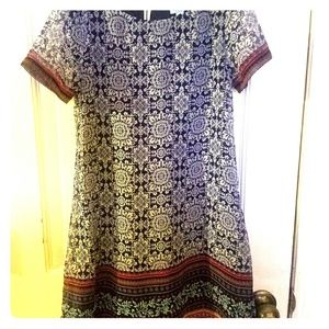 Bohemian meets modern girl's dress